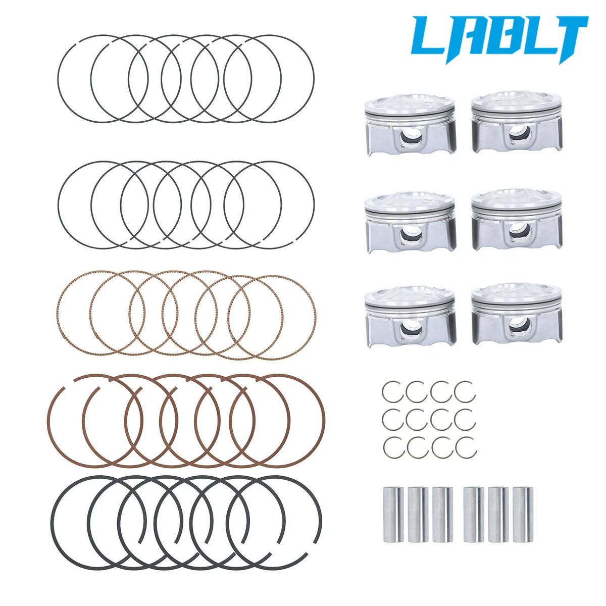 Piston & Piston Ring Set for Hyundai Santa Fe, Kia Sedona (2013–2019)