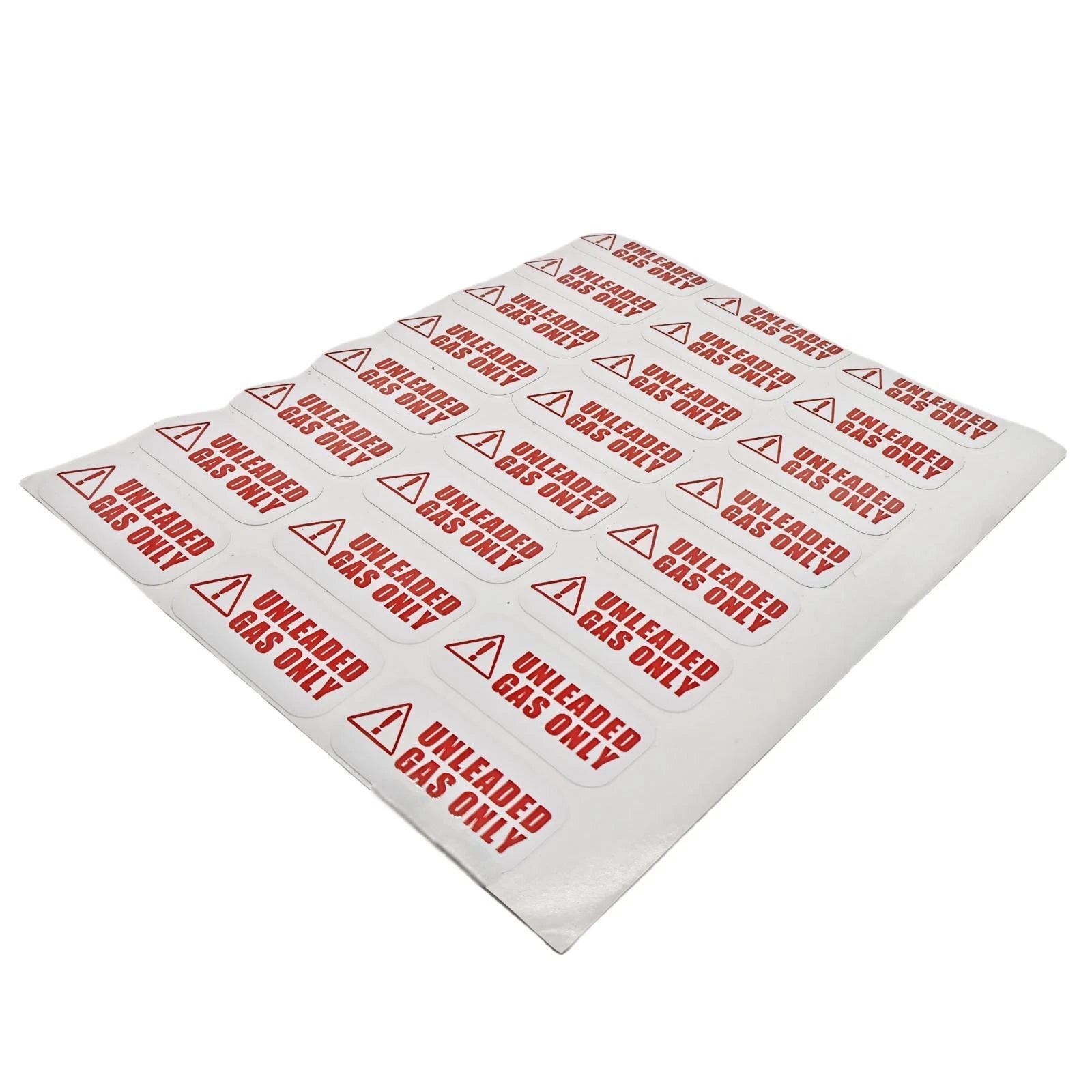Unleaded Gas Only Stickers for Cars Motorcycles Outdoor Equipment