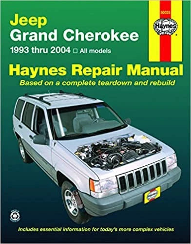 Haynes Service & Repair Manual for Jeep Grand Cherokee (1993–2004)