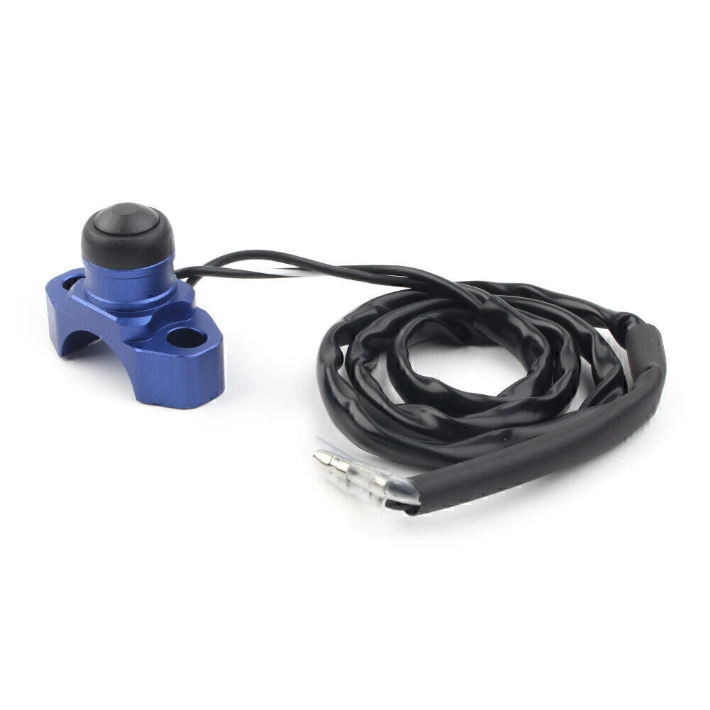 CNC Engine Stop Start Kill Switch Button for Universal Dirt Bike Quad ATV