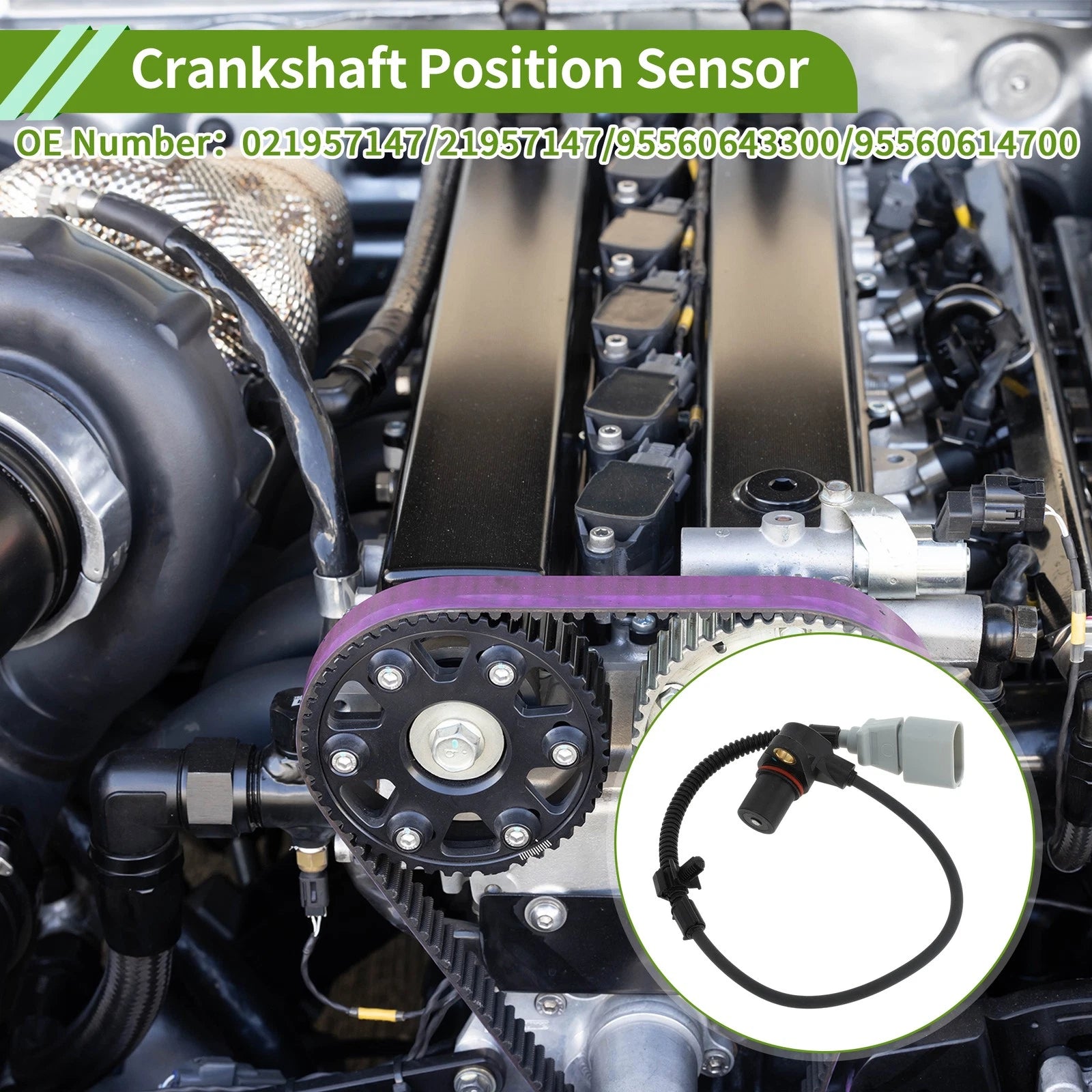 Crankshaft Position Sensor for Audi Q7 3.6 (2007–2010) Replacement