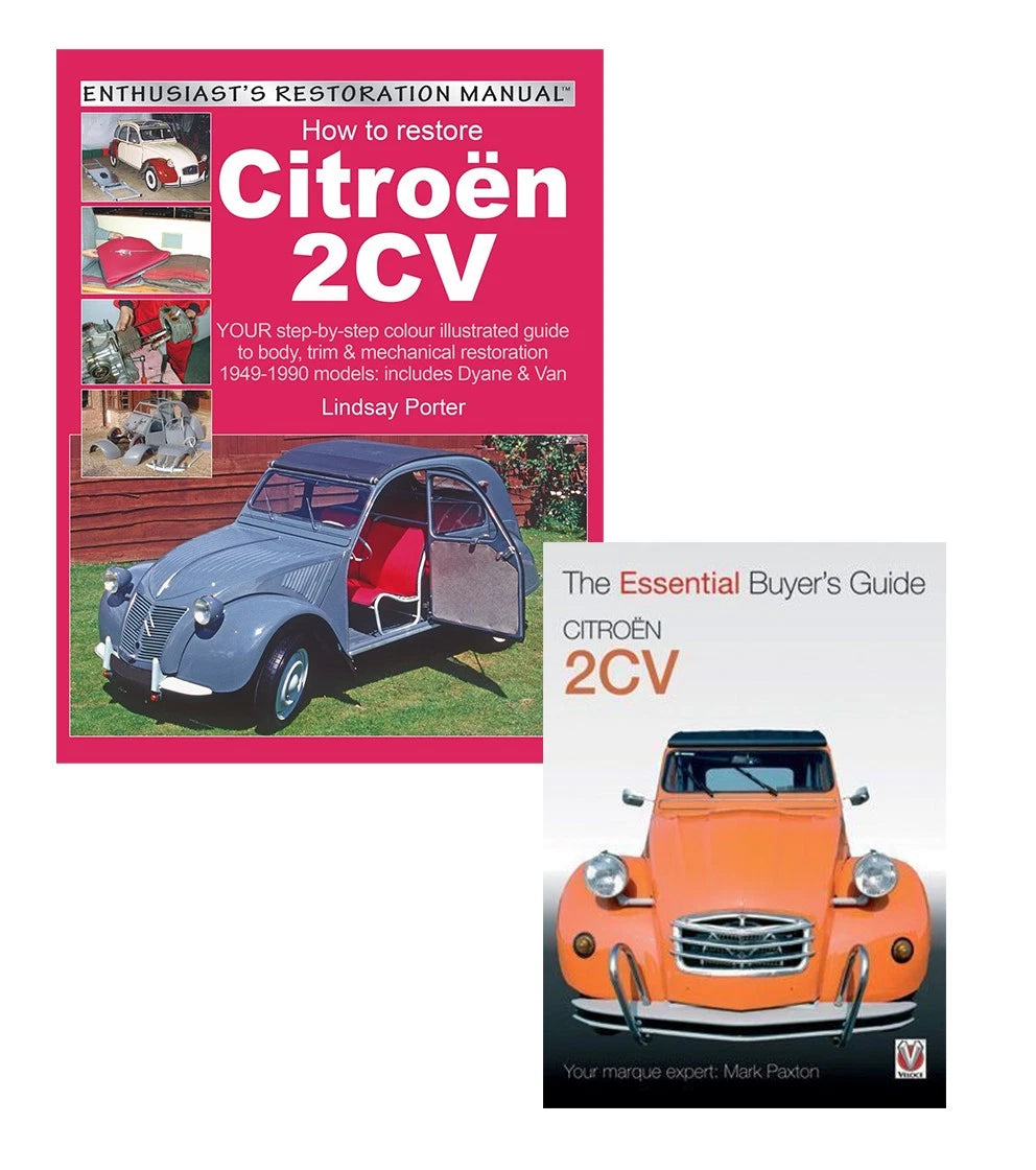 2 Book Set for Citroen 2CV