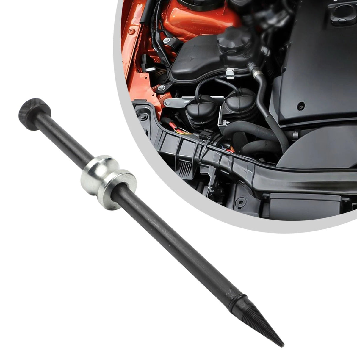 Diesel Fuel Injector Copper Washer Removal Tool with Injector Seal Puller Use