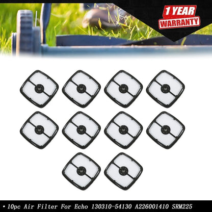 10pc Air Filter for Echo SRM225 SRM265 HC150 GT2000 (130310-54130 A226001410)