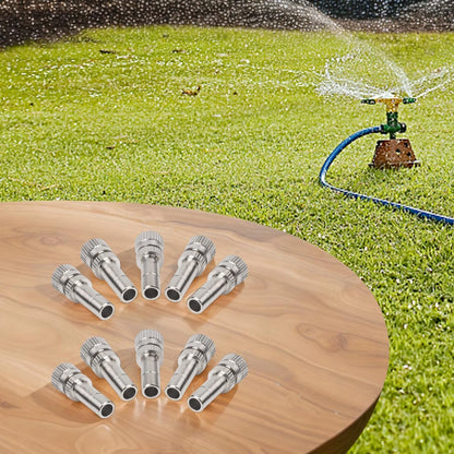 10Pcs 6mm Spray Nozzles for Fine Mist Irrigation (No Part Numbers)