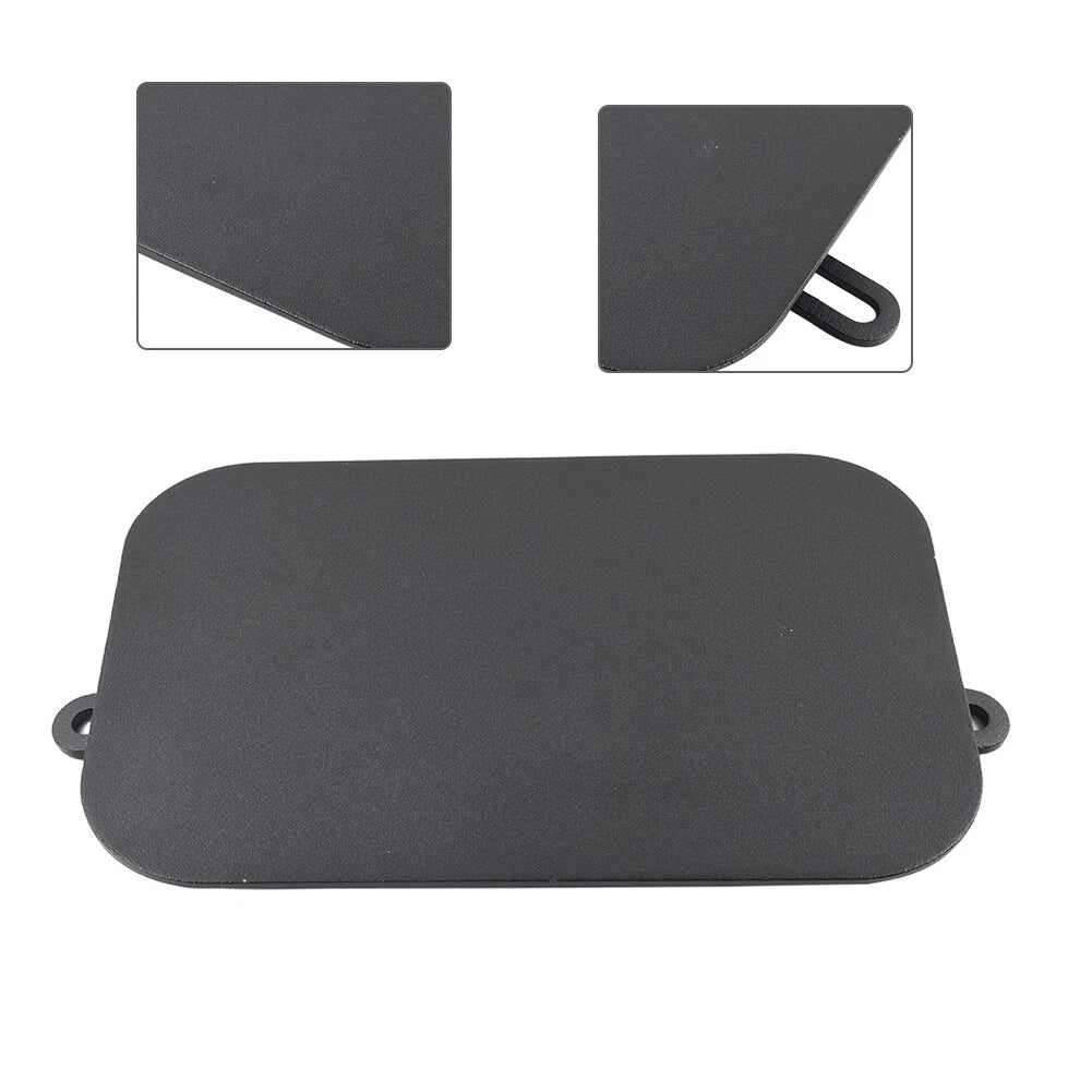 1pc CNC Black Side Number Plate Panel Cover for Motorcycle (Universal)