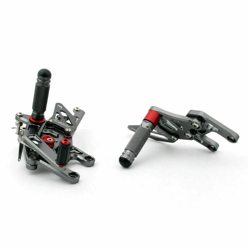 Rearset Foot Pegs for Honda CBR1000RR (2008–2012) T9 Gray