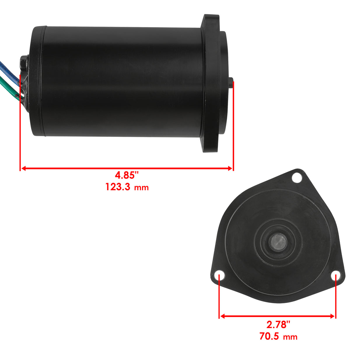 Tilt Trim Motor Replacement for Yamaha 40HP Outboard (1995–1999)