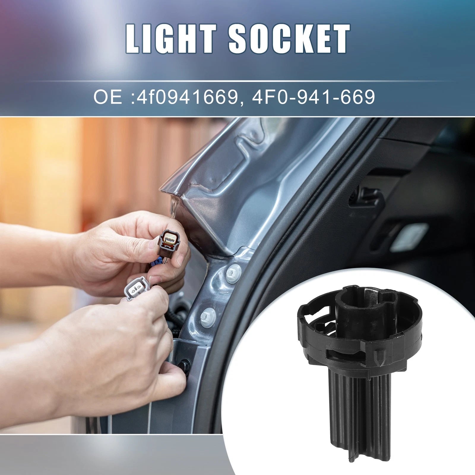 Daytime Running Light Socket OEM Replacement for VW Touareg (2007–2010)
