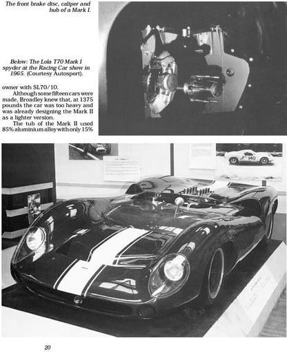 Lola T70 Racing History & Chassis Record Book (1965–1969)