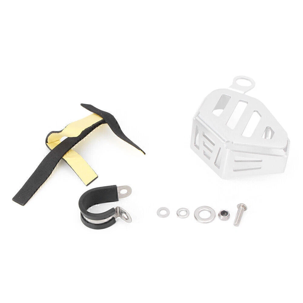 Silver Front Brake Reservoir Protector for BMW R1200GS ADV (2013–2017)