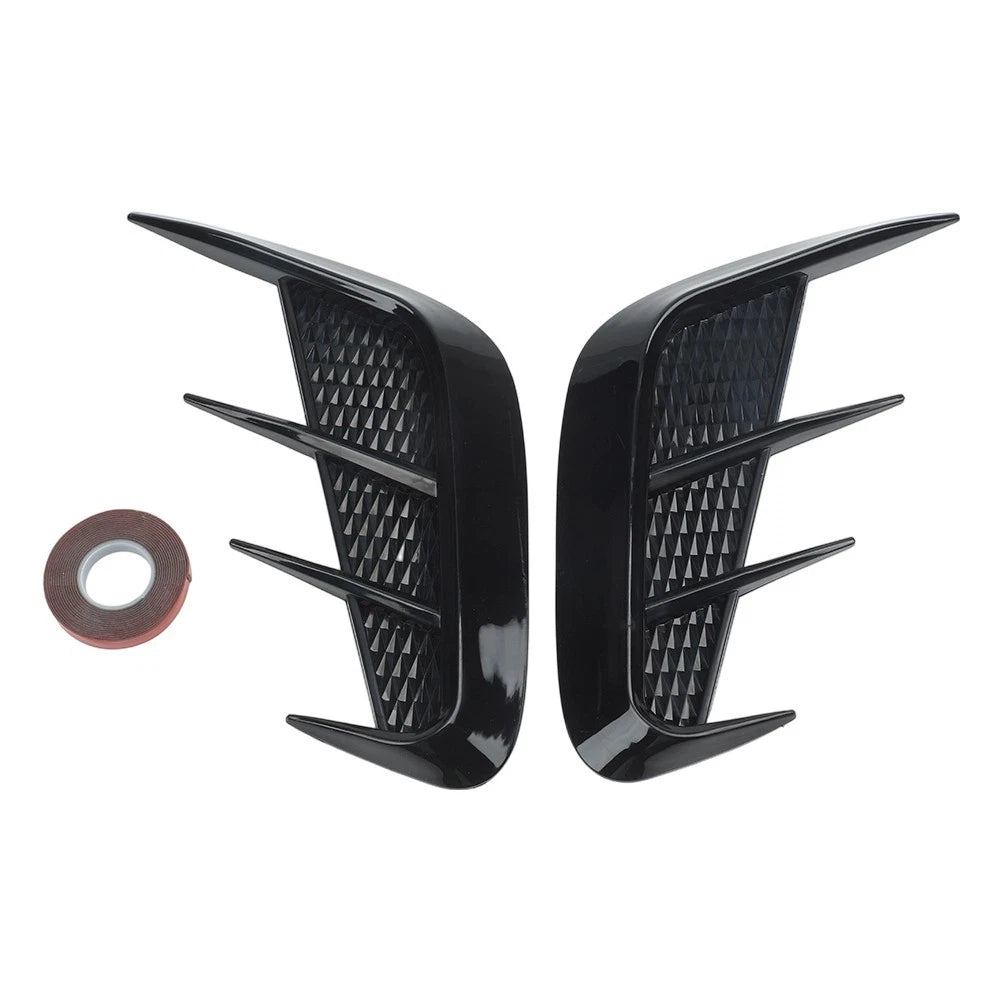 Car Side Vent Trim for Front Bumper (Soft Rubber)