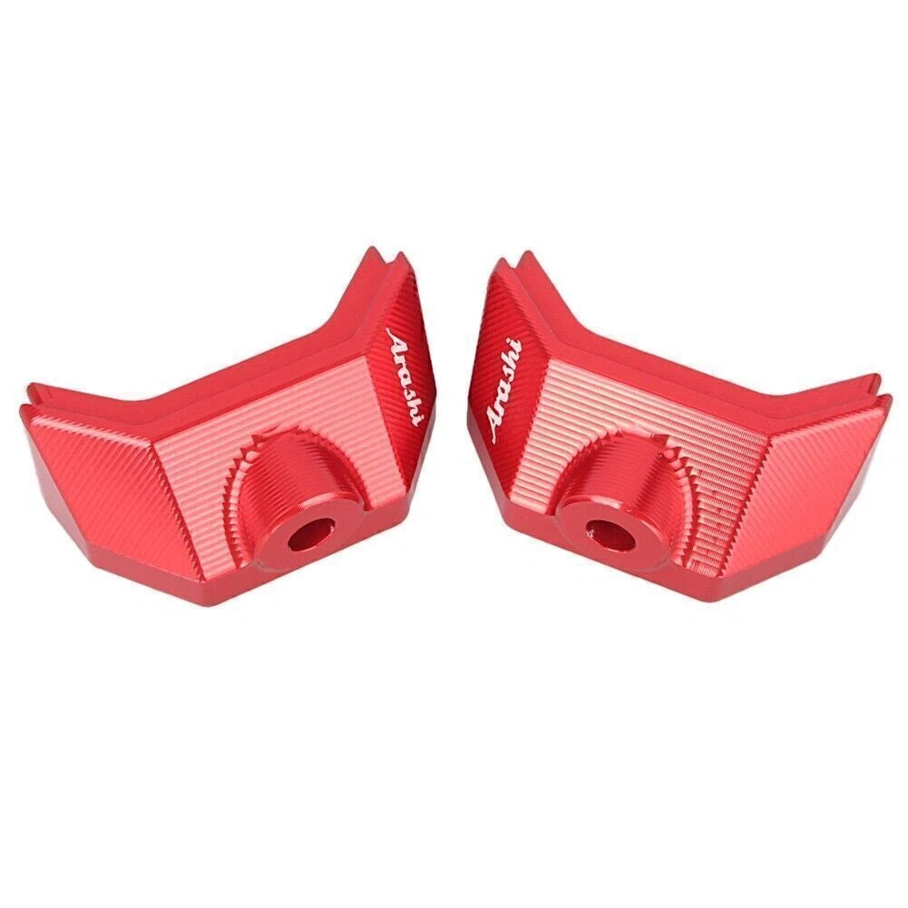 Rear Fork Spindle Chain Adjuster Block for Kawasaki Z800 (2012–2015) Red