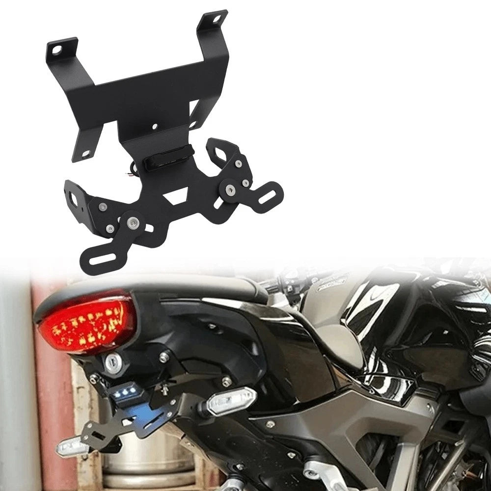 License Plate Holder Frame with Light for Honda CB125R CB150R CB300R (2018–2022)
