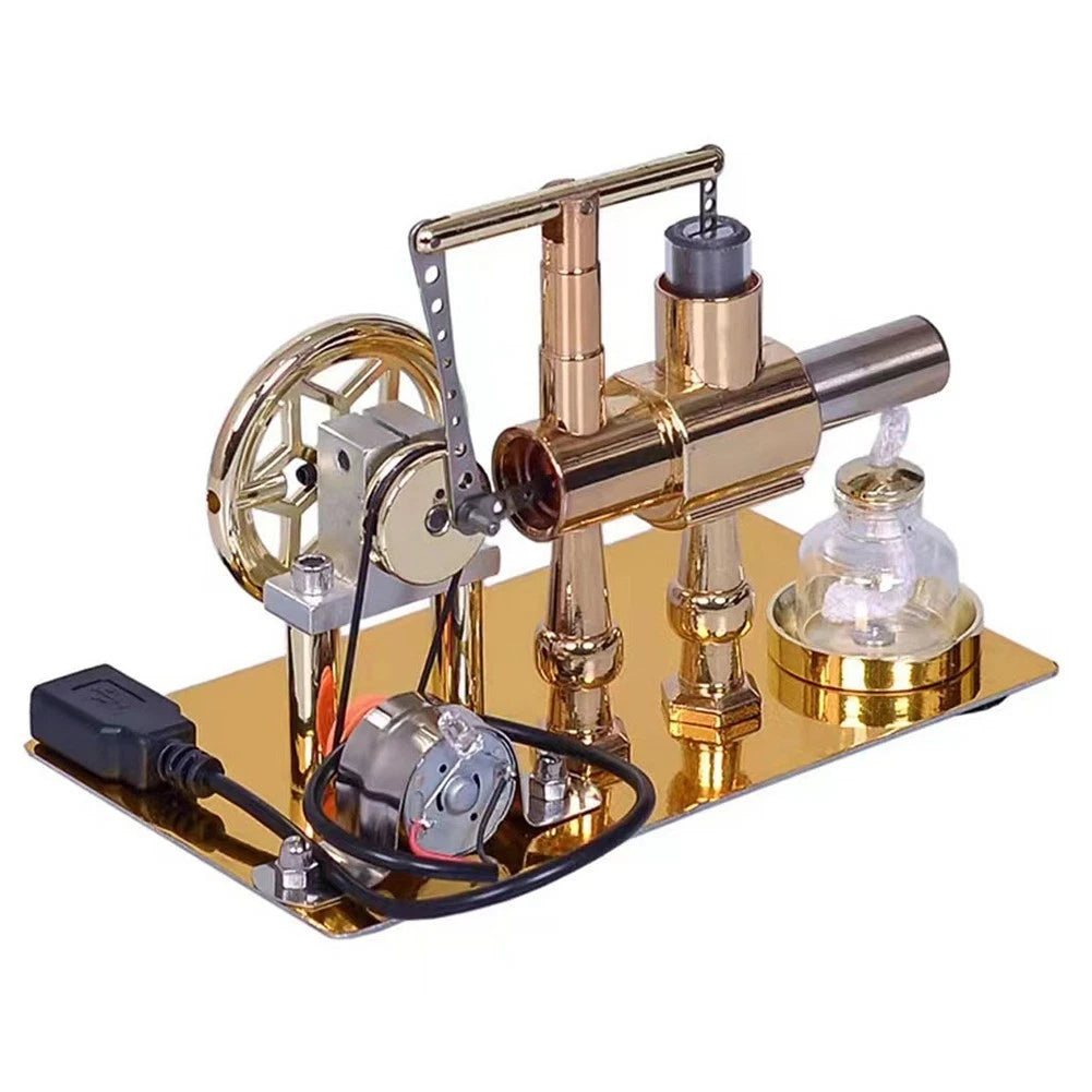Single Cylinder Engine Generator for Physics Science Demonstration Model