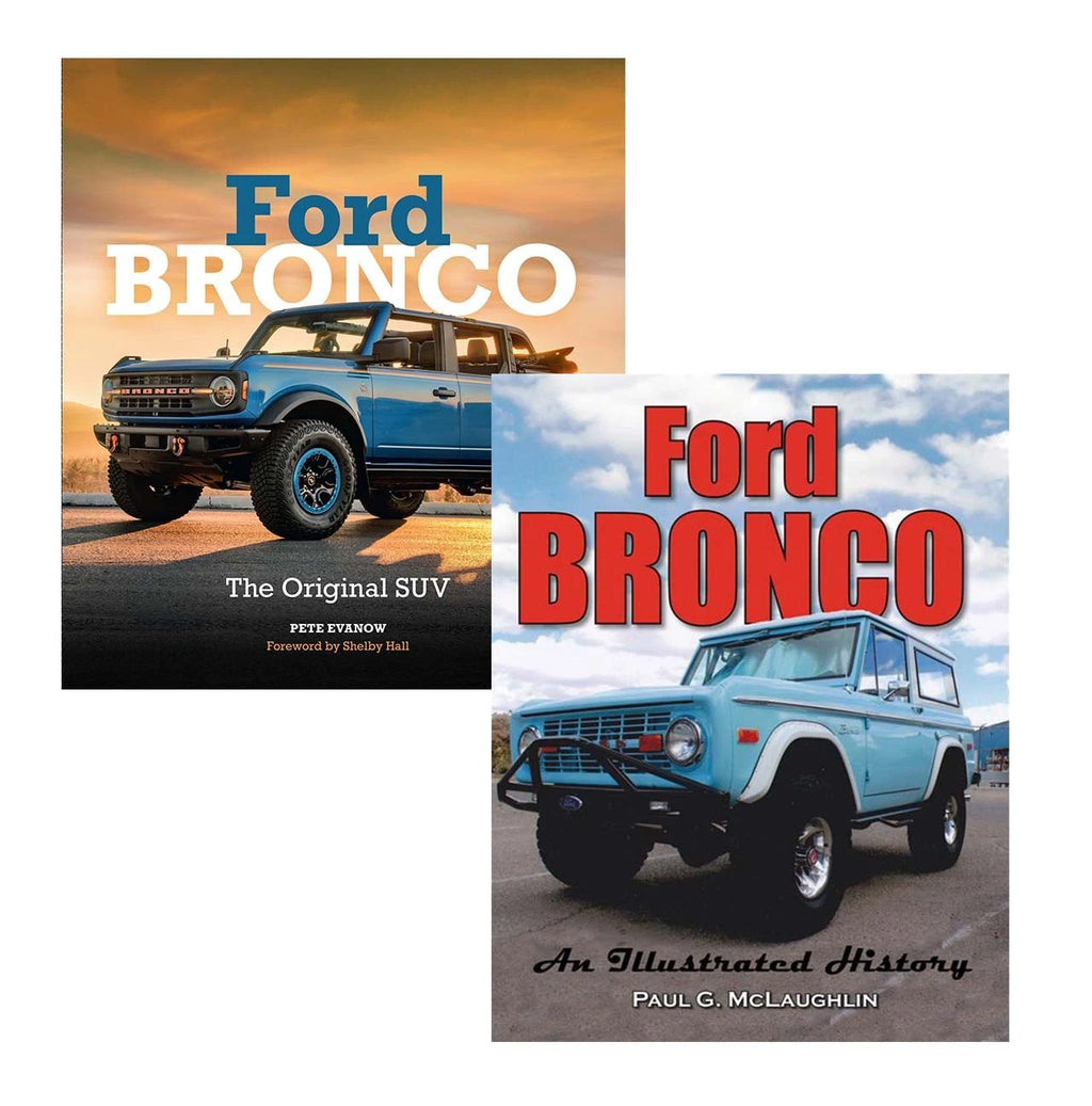 2 Book Set for Ford Bronco (1966–1996)