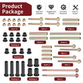 Set of 2 Rear A-Arm Bushing Rebuild Kit for Polaris Scrambler 1000 (2014–2018)