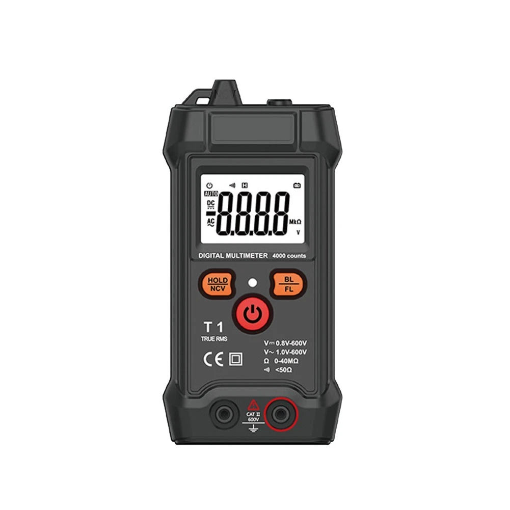 Digital Multimeter 4000 Counts Auto Range with NCV Tester for Field Use