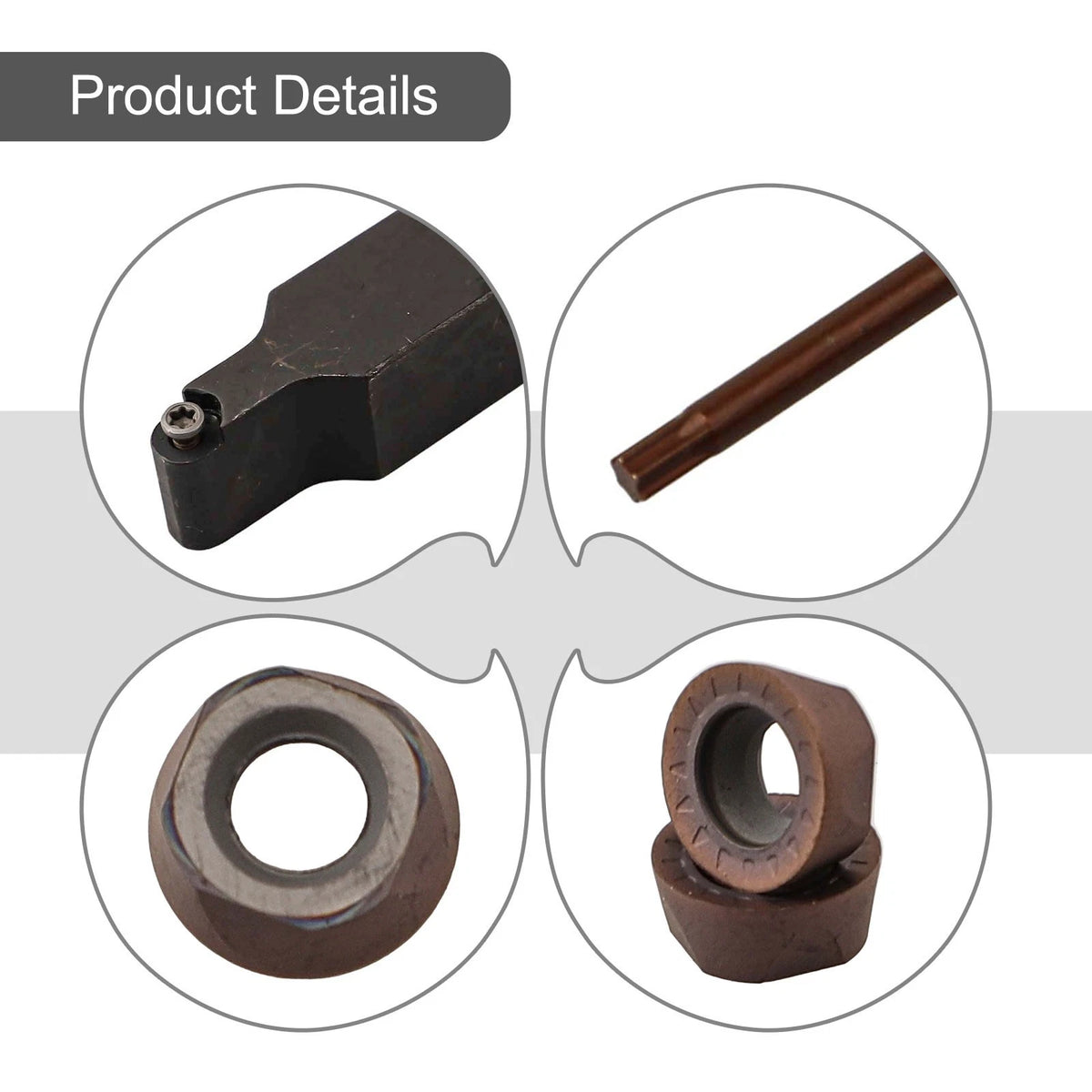 20mm CNC Carbide Turning Tool Holder for Precise SRDPN 2020K10