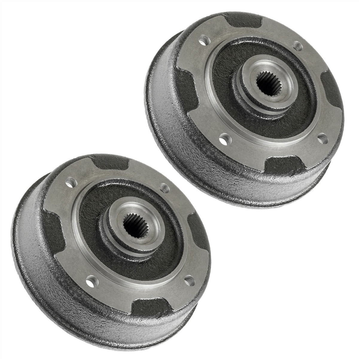 Brake Drums Rear Left Right Replacement for Kawasaki 41038-1239 (2005–2015)