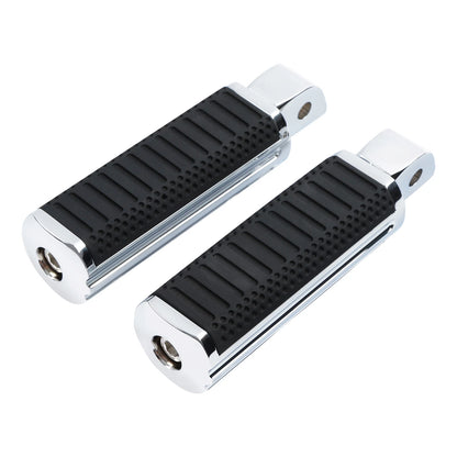 Chrome Passenger Rear Foot Pegs for Harley Softail Fat Boy (2018–2025)