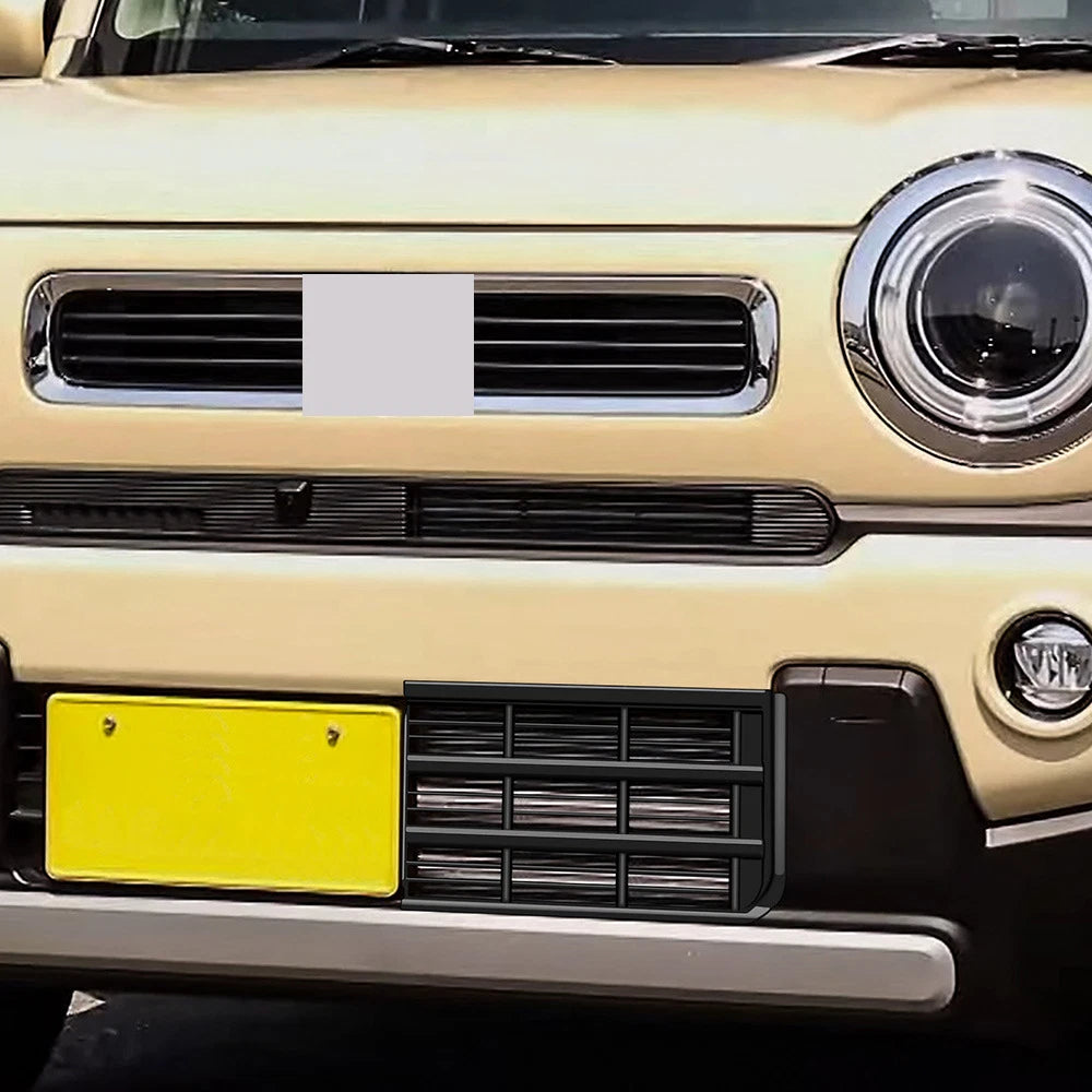 Lower Front Bumper Mesh for Suzuki Hustler (2020) - Matte Black ABS