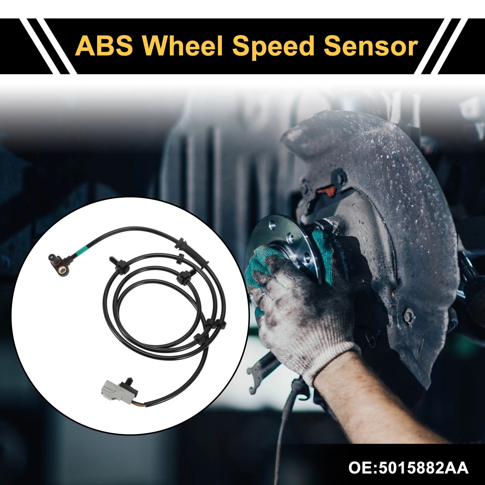ABS Wheel Speed Sensor Replacement for Dodge Ram 2500 (2000–2002) Front Left
