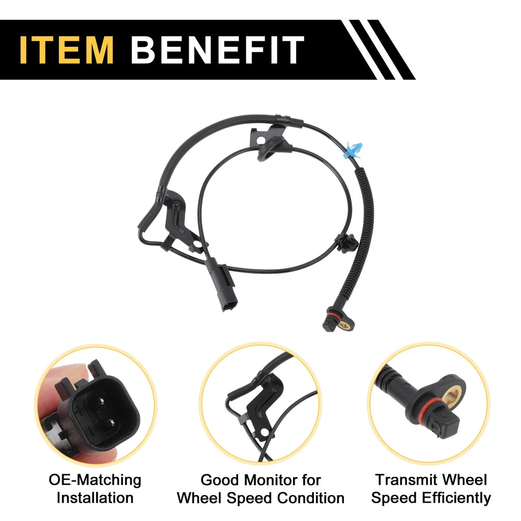 ABS Wheel Speed Sensor No. 5105063AD for Dodge Caliber (2007) Rear Left