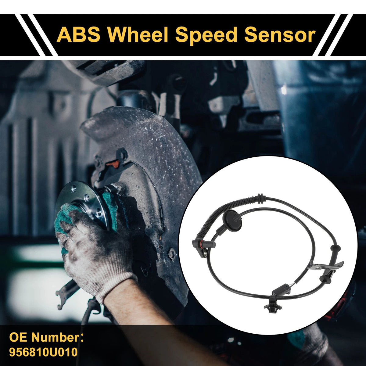 ABS Wheel Speed Sensor Replacement Rear Right for Hyundai Verna (2011–2017)