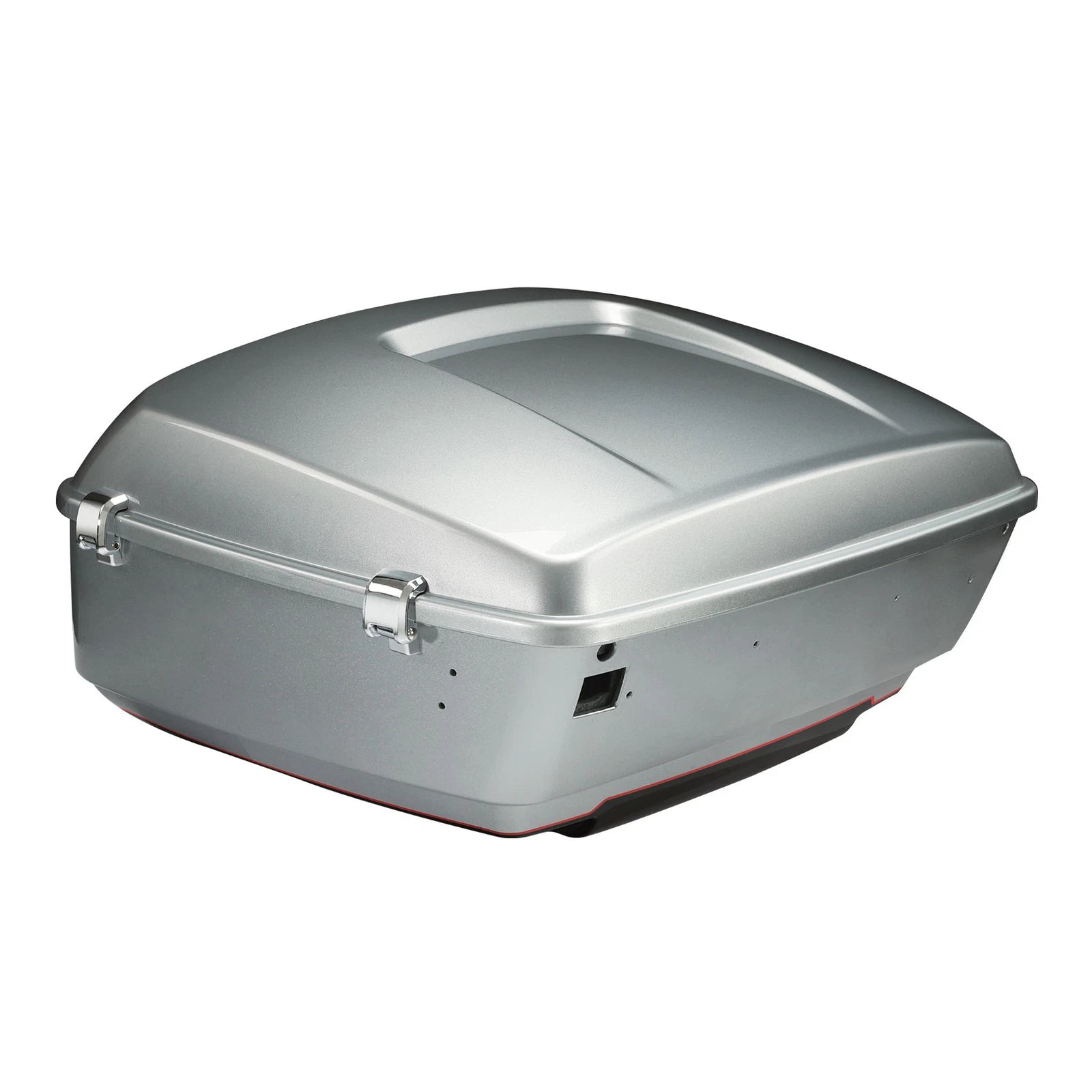 King trunk for Harley Electra Glide (2014–2023) Brilliant Silver Pearl
