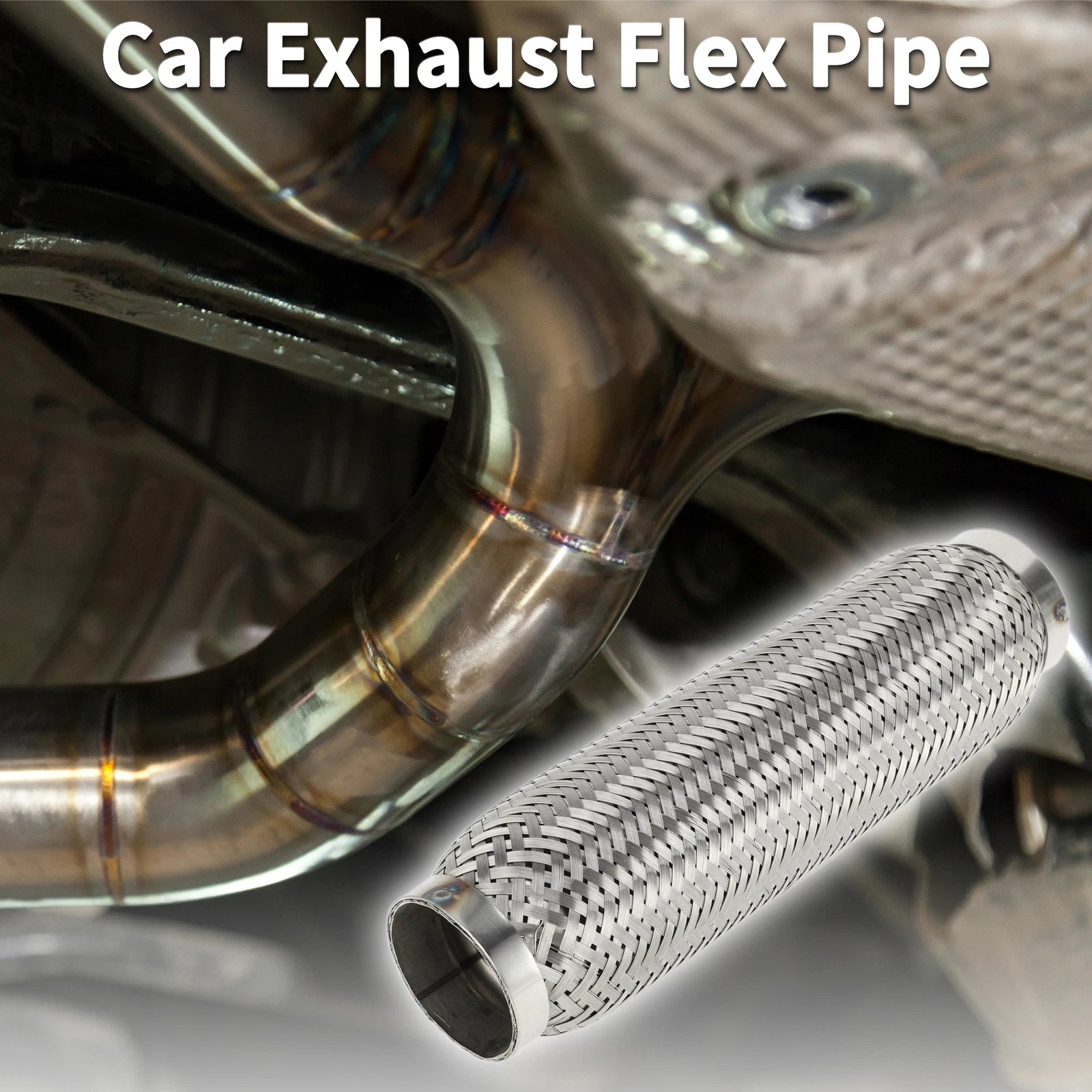 Exhaust Flex Pipe for Universal Applications (2.20 Inch OD)