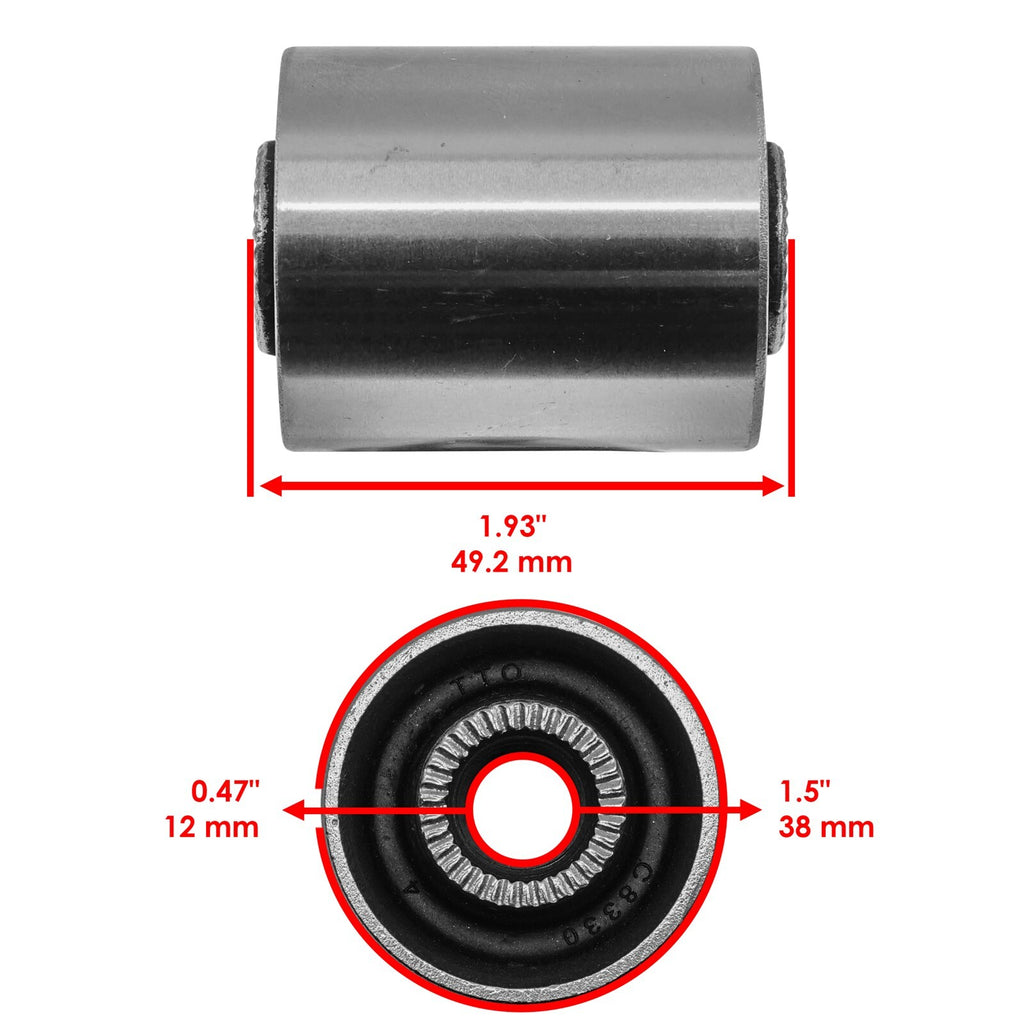 Swing Arm Bushing Replacement for Honda (1.93 in) (Qty 2) (2000–2008)
