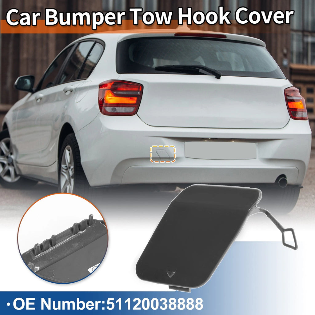 Rear Tow Hook Cover Replacement for BMW 1 Series F20 (2011–2019)
