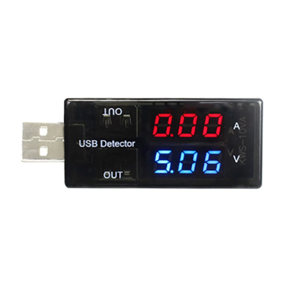USB Current Voltage Digital Voltmeter Ammeter Tester for Automotive