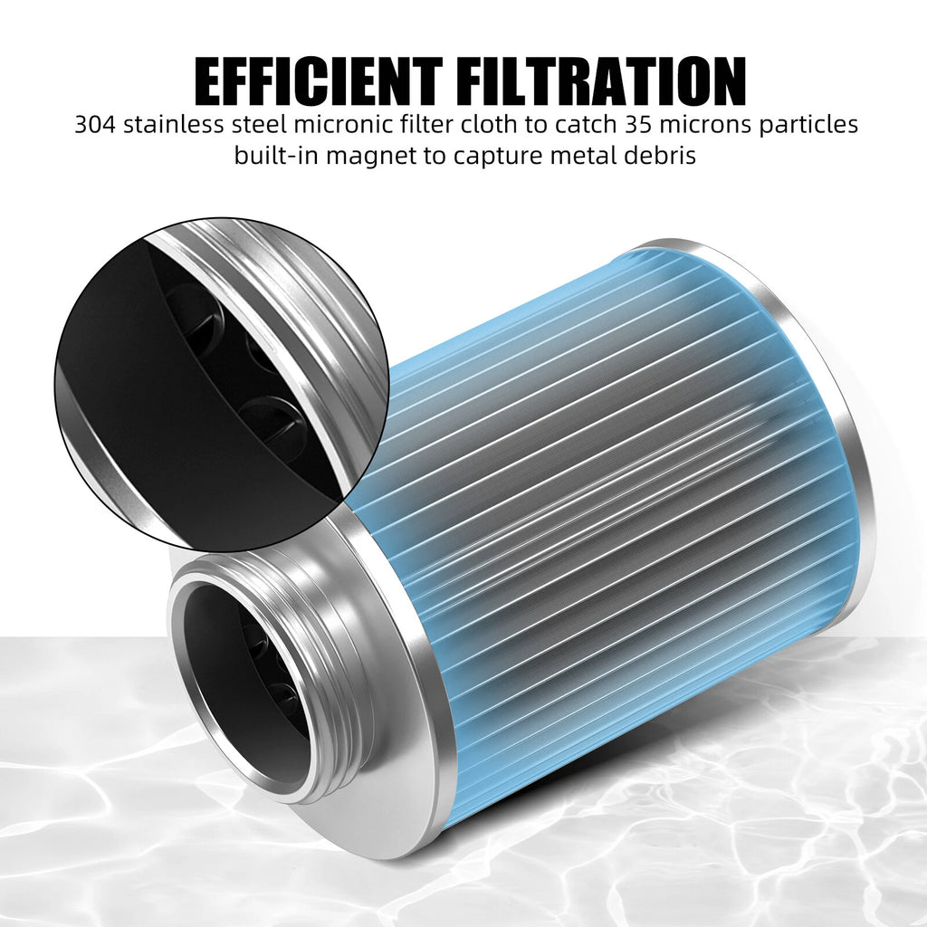 Reusable Oil Filter Element Replacement Kit for Harley Road King FLHR (2017–2023)