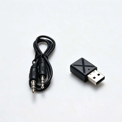 Bluetooth 5.0 Audio Receiver Adapter for Digital Devices (2 in 1)