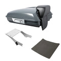 Trunk Backrest Pad Mount Rack for Harley Road King (1997–2008) Gunship Gray