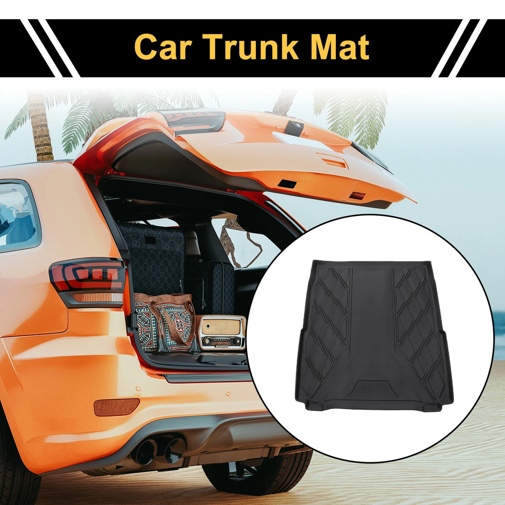 Cargo Liner Rear Trunk Mat for Porsche Panamera (2017–2023) Diamond Pattern