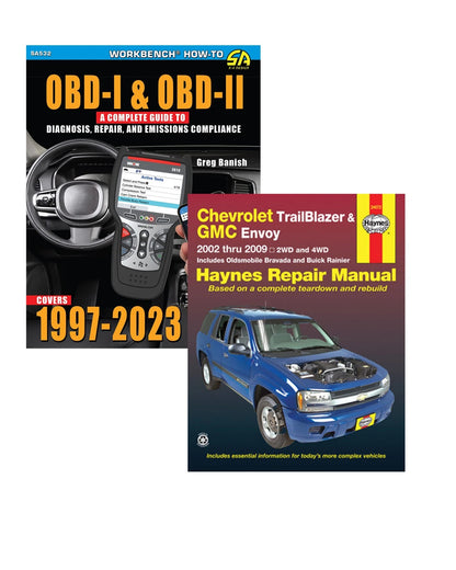 OBD-I & OBD-II Diagnostic Manual Set for Trailblazer Envoy (2002–2009)