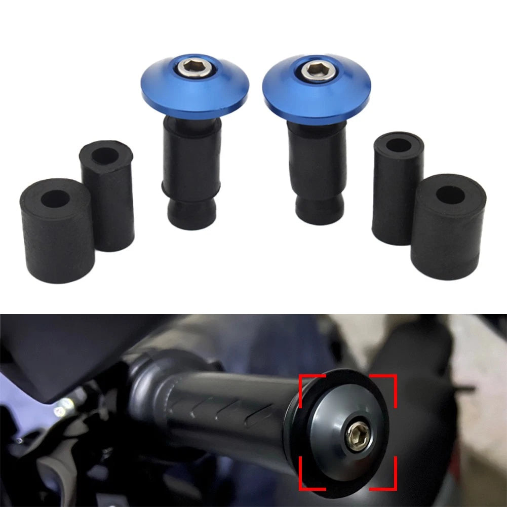 7/8'' Handle Bar End Grips Cap Plugs for Dirt Bike