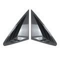 Rear Window Louver Shutter Trim for Audi Q5 (FY 2018–2023) Carbon Look