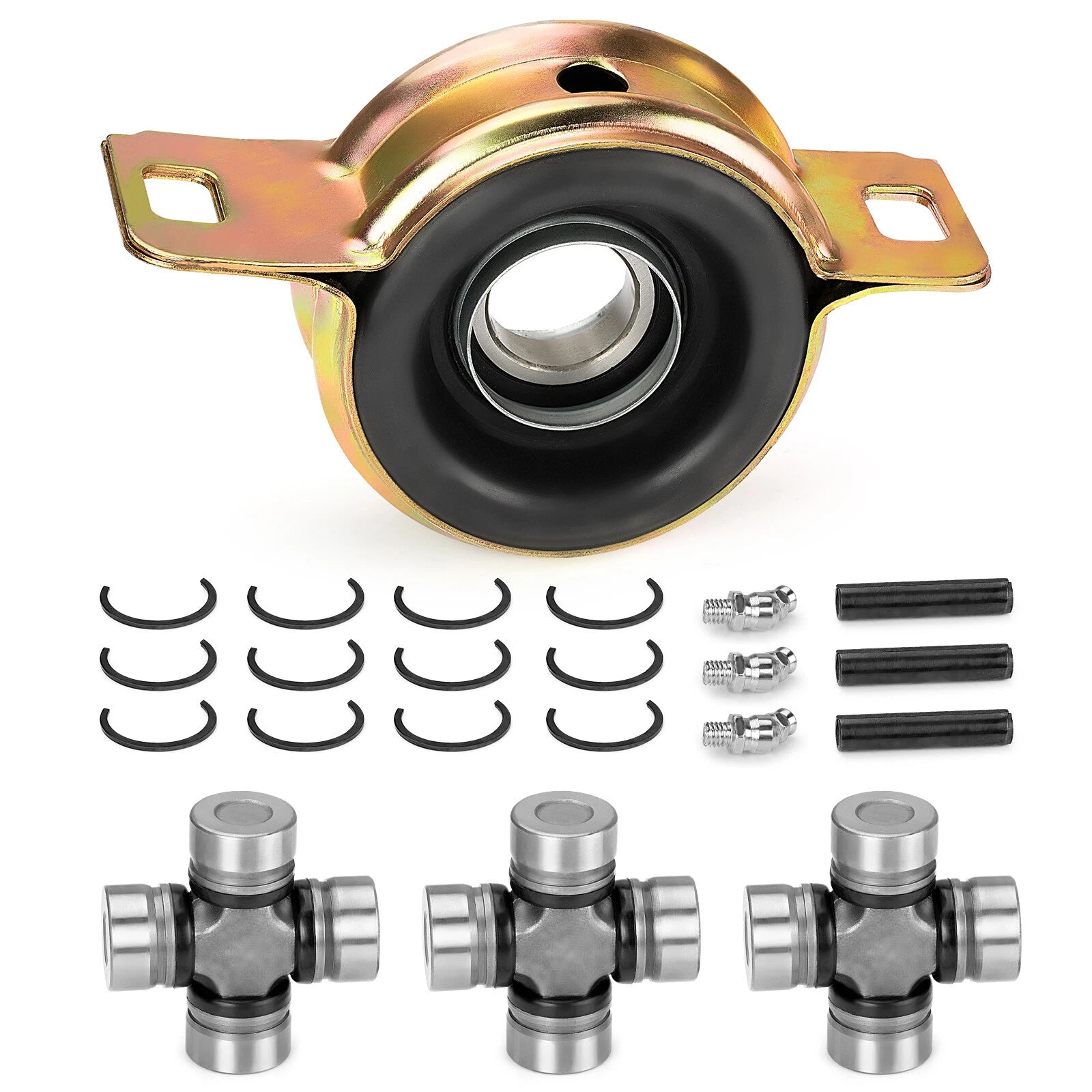 Propeller Shaft Bearing Carrier & U-joint for Polaris RZR XP 4 Turbo (2016–2017)