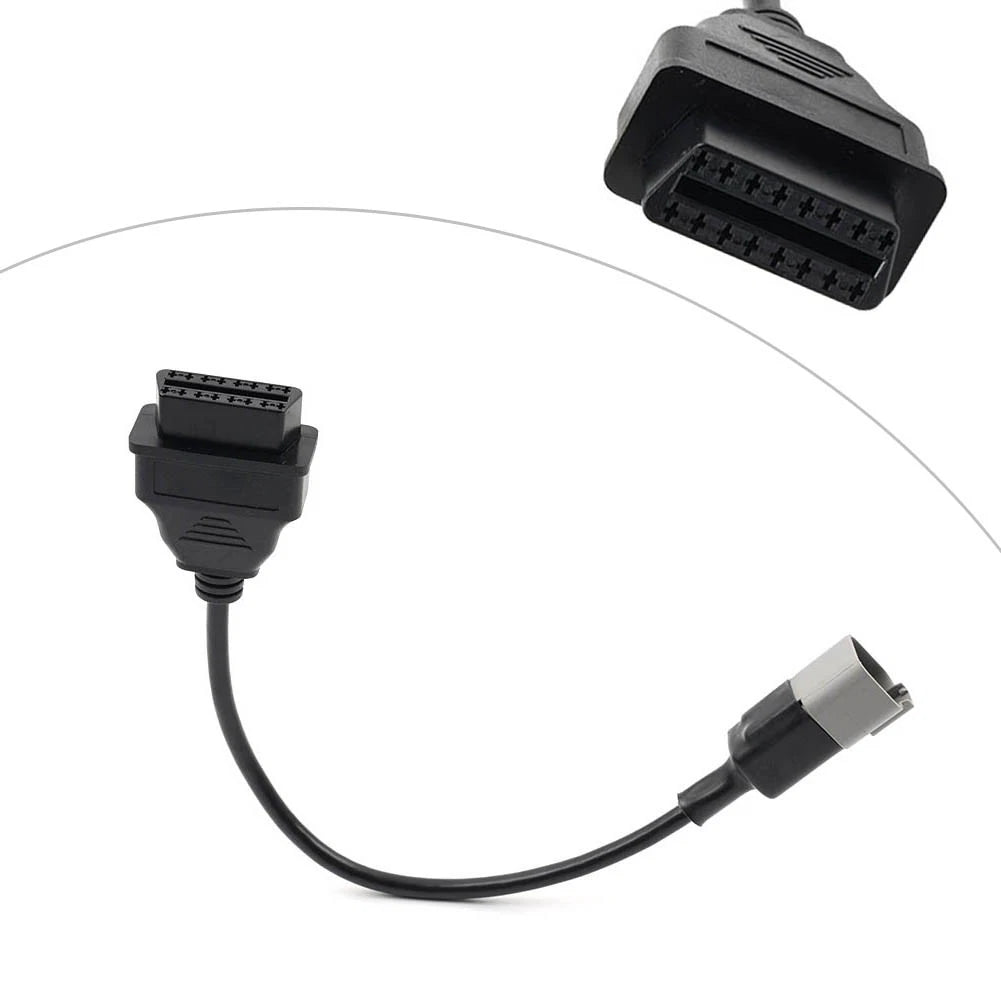 6 Pin to OBD2 Diagnostic Cable Adapter for BRP MOTO ATV UTV