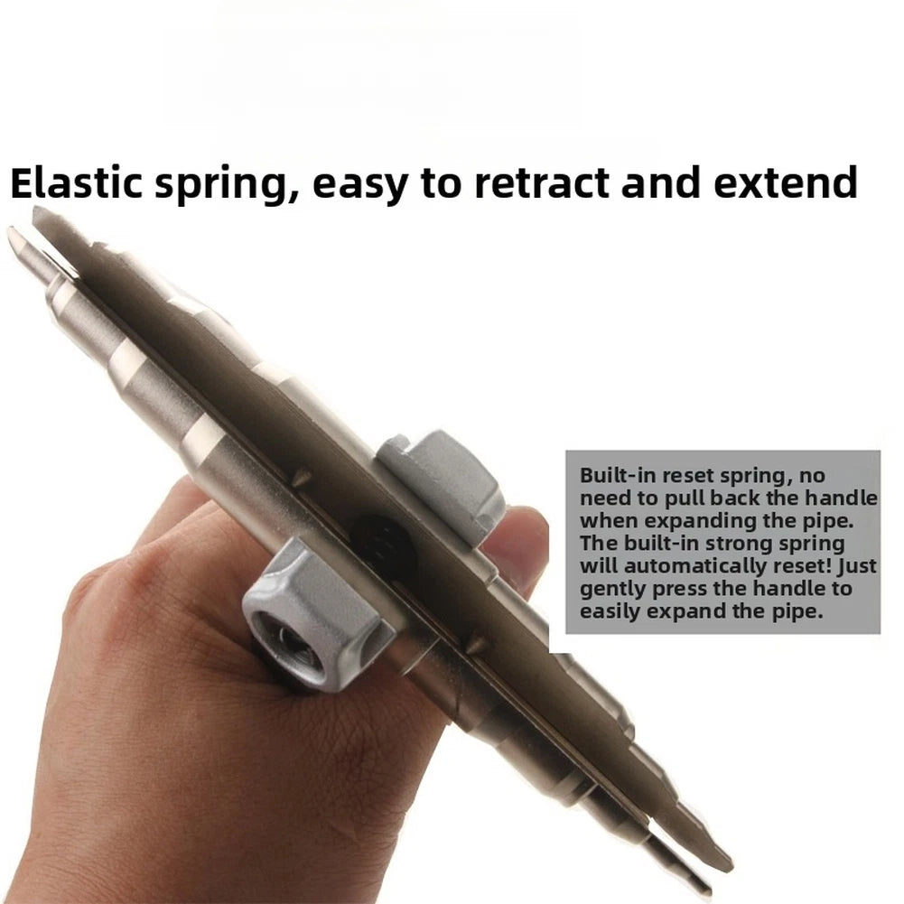 Manual Pipe Expansion Tool for 6 22mm Copper Aluminum Tubes (HVAC Use)