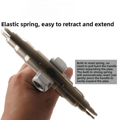 Manual Pipe Expansion Tool for 6 22mm Copper Aluminum Tubes (HVAC Use)