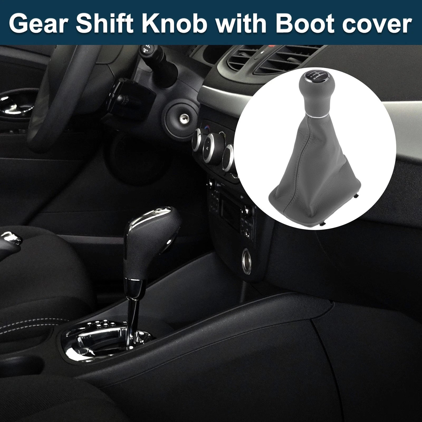 Gear Shift Knob with Cover for Audi A4 B5 (1995–2001)