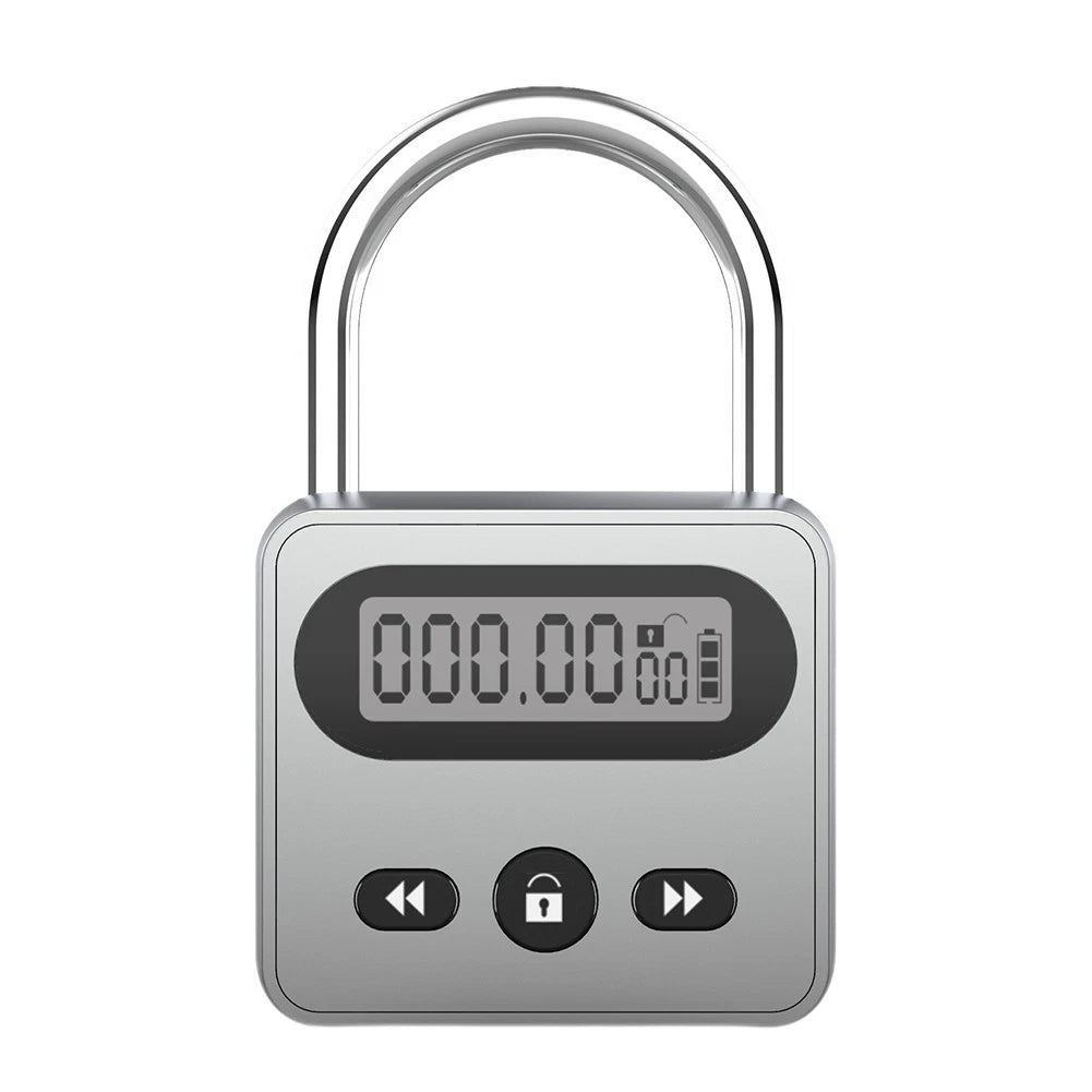 Rechargeable Lock with Customizable Timer Functionality