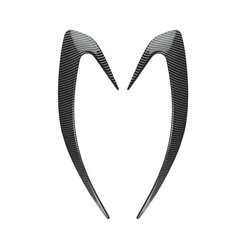 Carbon Look Rear Bumper Side Fin Canards Splitter for Mazda MX-5 Miata (2016–2023)