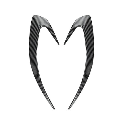 Carbon Look Rear Bumper Side Fin Canards Splitter for Mazda MX-5 Miata (2016–2023)