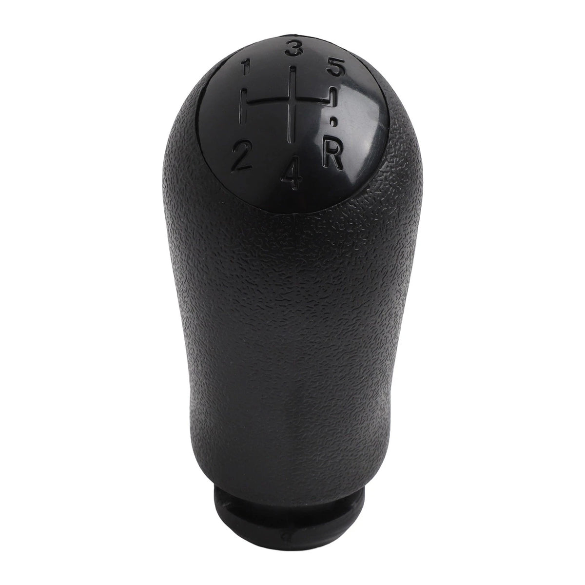5 Speed Gear Shift Knob for Renault Clio III (2005–2012) Black Plastic